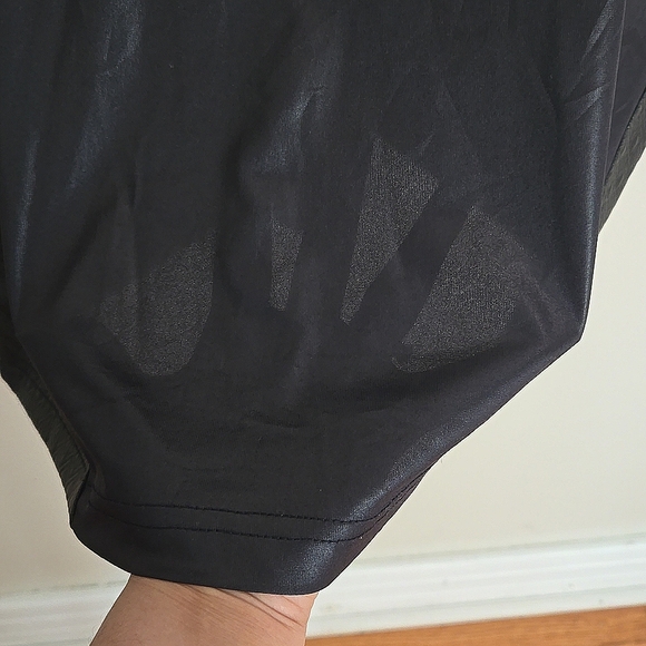 INC International Concepts Faux Leather Hooded Shirt - Picture 14 of 14